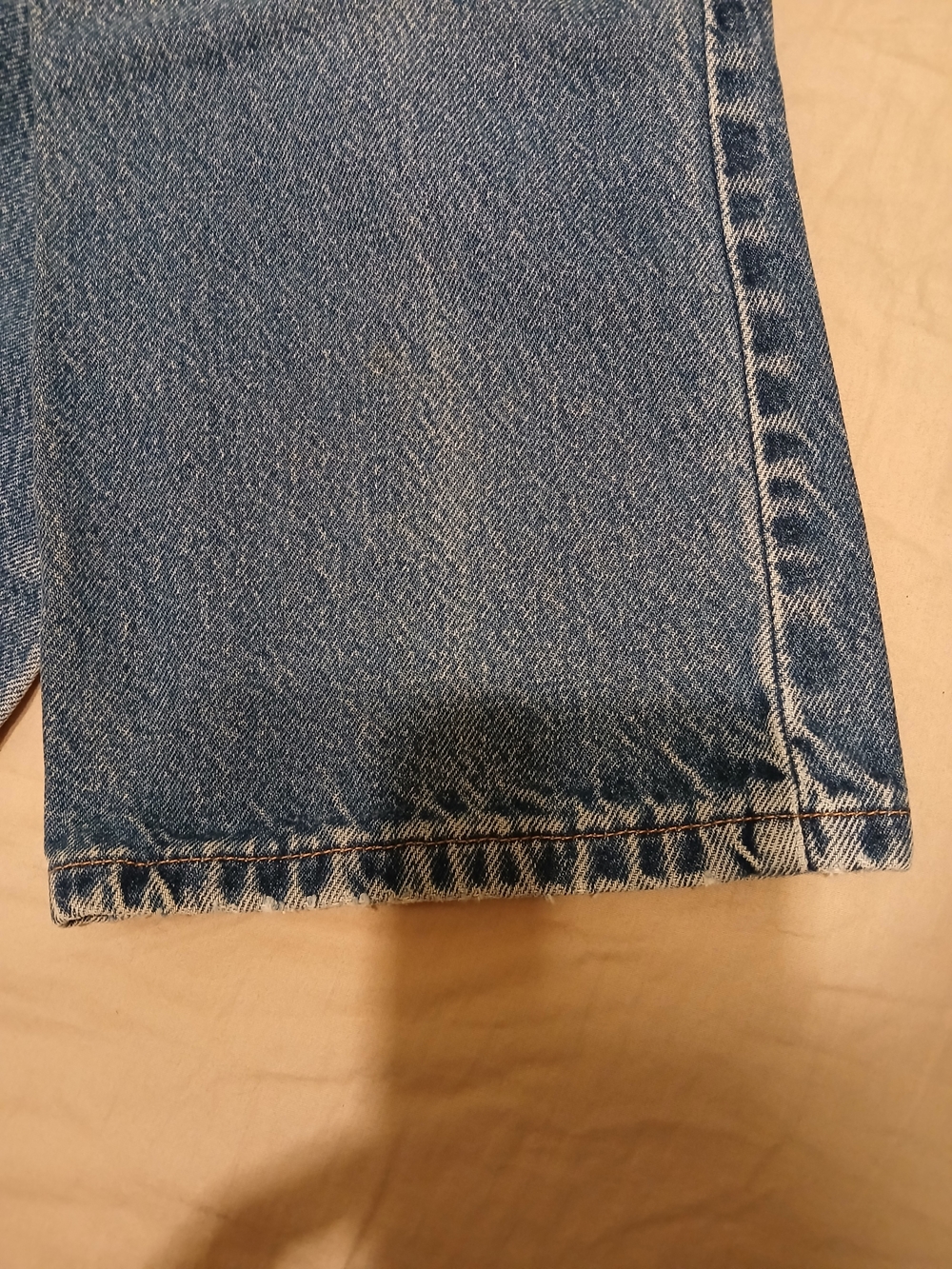 Levi's 517 Slim Fit 7 Juniors Boot Cut Jeans-Blue with Orange Stitching Vintage - Picture 15 of 16